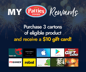 Earn more rewards with Patties