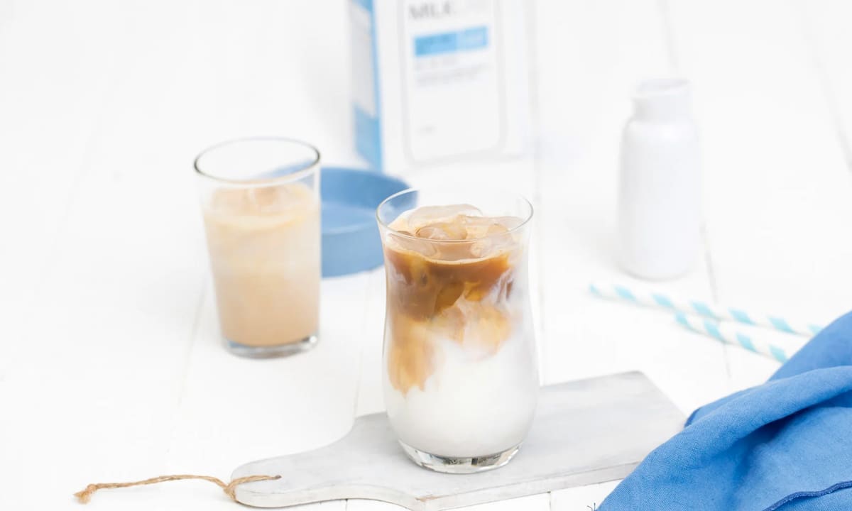 Iced Dirty Chai Latte