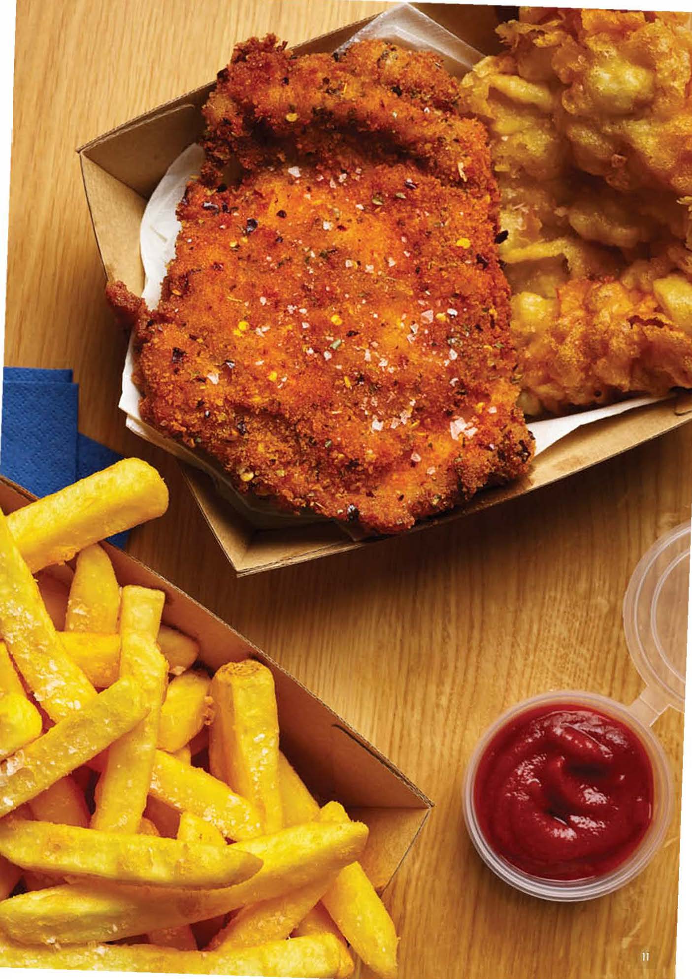 Serve Up Comfort With A Twist: Duo Of Breaded & Battered Chicken