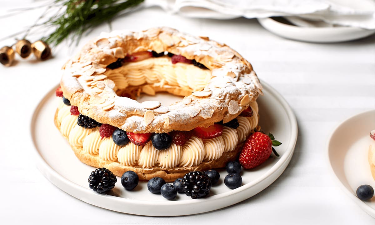 Christmas ‘Paris Brest’ Wreath